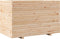 vidaXL - Plantenbak - 110x60x72 - cm - massief - grenenhout