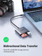 UGREEN USB-C Card Reader - SD- en TF-lezer 5Gbps - Grijs