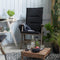 Summerset Club - 4-delige Tuinkussenset hoge rug - Black *4 halen = 1 betalen