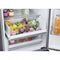Haier HTW5618CNMG - Koelvriescombinatie - 360 liter - No Frost - Zilver