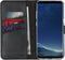 Selencia Galaxy S8 - Echt Lederen Bookcase - 3 Pashouders - Zwart