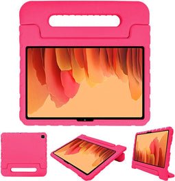 imoshion Tablet Hoes Kinderen Geschikt voor Samsung Galaxy Tab A7 - imoshion Kidsproof Backcover met handvat - Roze /Roze