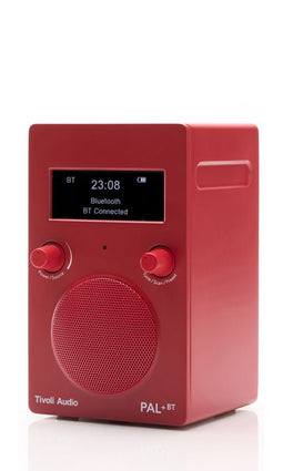 Tivoli Audio Model PAL+BT Gen. 3 oplaadbare radio met DAB+, FM en Bluetooth, rood
