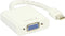 ValueLine Mini DP - VGA Adapter - 0.2m Wit