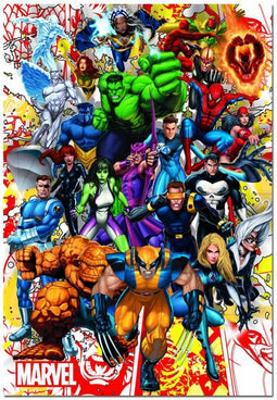 Educa De superhelden van Marvel - 500 stukjes