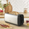 Moulinex Subito LS5S4DE0 - Broodrooster - 2 lange sleuven - 7 bruiningsstanden - Zilver