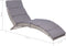 vidaXL - Ligbed - inklapbaar - met - kussen - poly - rattan - grijs