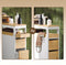 SoBuy BZR54-WN - Badkamer Kast - Ruimtebesparende Trolley met 3 Laden - Wit