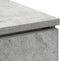 vidaXL - TV-kast - Betonnen - Grijs - 100x38x49 - cm - Gelaagd - Hout