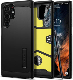 Spigen Tough Armor - Backcover - Extra stevige bescherming - Zwart