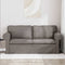 Bank 140cm Taupe Metaal