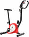 vidaXL - Hometrainer - met - bandweerstand - rood