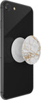 PopSockets - PopGrip - Verwisselbare Telefoonbutton en Standaard - Gold Lutz Marble