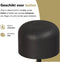 FINLEY GAEVE - Draadloze Tafellamp - Oplaadbaar met USB-C - Traploos dimbaar - Nikkel - 22cm Hoog