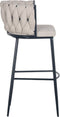 Wave bar chair beige