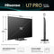 Hisense 75U7Q PRO - Ultra HD TV - 75 inch Mini-LED PRO - Zwart