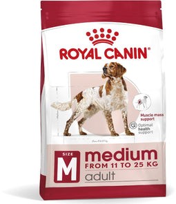 Royal Canin Medium Adult - Hondenvoer - 15 kg - Ondersteunt spiermassa en immuunsysteem
