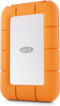 LaCie Rugged Mini SSD - 500GB - USB 3.2 Gen2x2 20Gb/s - Grijs Oranje