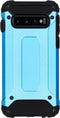 iMoshion Hoesje Geschikt voor Samsung Galaxy S10 Hoesje - iMoshion Rugged Xtreme Backcover - Lichtblauw
