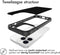 iMoshion Hoesje Geschikt voor iPhone 13 Pro Max Hoesje Shockproof - iMoshion Rugged Hybrid Carbon Case - Zwart