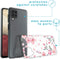 iMoshion Hoesje Geschikt voor Samsung Galaxy A12 Hoesje Siliconen - iMoshion Design hoesje - Roze / Transparant / Blossom Watercolor