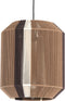 Light & Living Hanglamp Kozana - Donkerbruin - Ø36cm - Modern - Hanglampen Eetkamer, Slaapkamer, Woonkamer