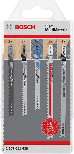 Bosch B2607011438 - Zaagblad set - 15-delig (15 onderdelen)