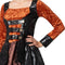 dressforfun - Steampunk prinses - Kostuum met lange rok en hoed - Kleur bruin mix