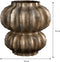 Mica Decorations Altea Vaas - Keramiek - H35 x Ø33 cm - Brons