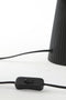 Light & Living Tafellamp Shaka - 42cm - Mat Zwart - excl. kap