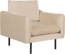Fauteuil VINTERBRO Fluweel Beige