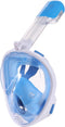 X10 Snorkelmasker - Full Face Masker - Panoramisch zicht - Blauw - L/XL