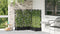 vidaXL - Tuinplantbak - met - Trellis - - - 5 - stuks - - - Zwart - - - 120x120x125,5 - cm