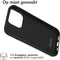iMoshion Hoesje Geschikt voor iPhone 14 Pro Hoesje Siliconen - iMoshion Color Backcover - Zwart
