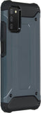 iMoshion Hoesje Geschikt voor Samsung Galaxy A03s Hoesje - iMoshion Rugged Xtreme Backcover - Donkerblauw