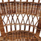 vidaXL - Tuinstoel - natuurlijk - rattan - bruin