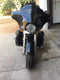 Geventileerde Beenschilden voor Harley Touring Vivid Black 1983-2013