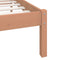 vidaXL - Bedframe - grenenhout - honingbruin - 150x200 - cm