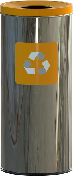 ALDA Eco - Prestige Prullenbak 45L – Geel