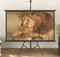 vidaXL - Projectiescherm - met - statief - 16:9 - 90''