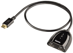 Hama HDMI schakelaar - HDMI switcher - HDCP compatible - Zwart