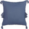 AVIUM - Sierkussen set van 2 - Blauw - 45 x 45 cm - Katoen