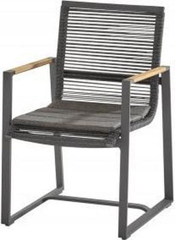 4 Seasons Outdoor Pandino Dining Tuinstoel - Grijs