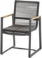 4 Seasons Outdoor Pandino Dining Tuinstoel - Grijs