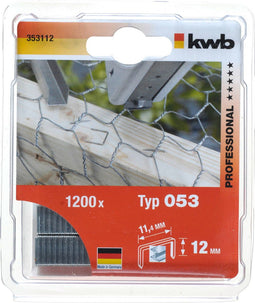 KWB Nieten Hard Type 053C - 12 mm - 1200 Stuks