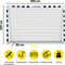 Dunlop Voetbaldoel - Voetbal Goal 300 x 90 x 200 cm - Snelle Montage - Metaal - Zwart/Wit