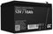 Green Cell AGM48 - Onderhoudsvrije AGM VRLA Accu 12V 10AH - Zwart