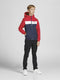 JACK&JONES JUNIOR JJERUSH BLOCKING HOOD BOMBER NOOS JNR - Jongens Jas - Waterafstotend - Maat 164