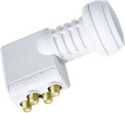 Smart - Quad Switch TQS - Universele Quad-LNB voor 4 SAT-ontvangers - Wit
