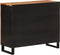 vidaXL - Dressoir - met - 2 - deuren - 90x33x75 - cm - massief - acaciahout